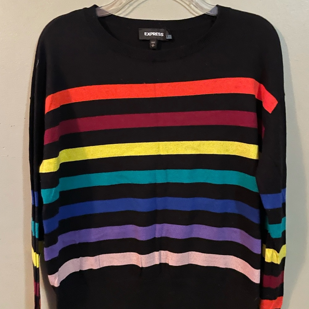 Women’s Express Multi-Color Sweater long Sleeved